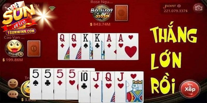 Người chơi sở hữu 4 đôi thông có thể cướp lượt đánh từ đối thủ