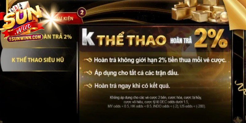 Điều kiện và quy định chung khi nhận ưu đãi tại SUNWIN