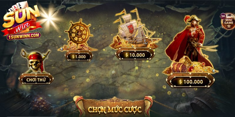Tham gia trải nghiệm nổ hũ Pirate king tại SUNWIN đơn giản, dễ tiếp cận