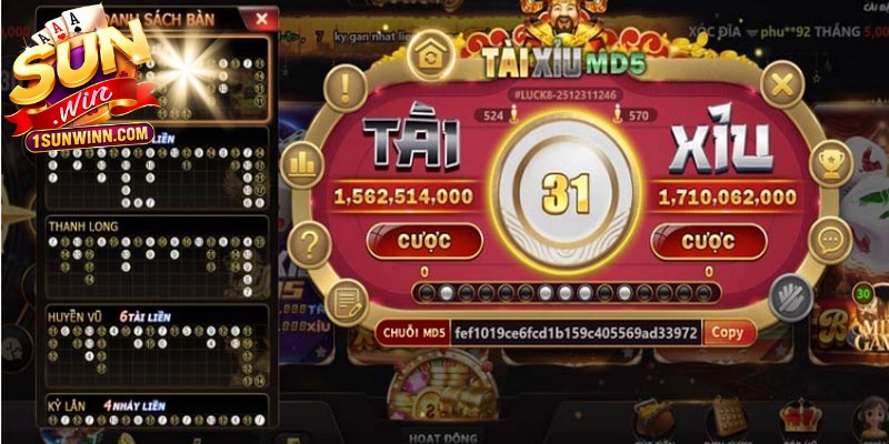 Chiến thuật tham gia Tài xỉu MD5 bất bại, giành nhiều thưởng lớn